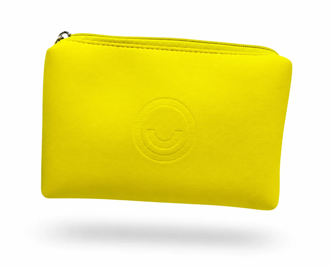ORLA™ zippered bag in bright yellow with the ORLA™ logo